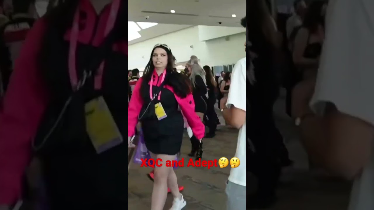 XQC and Adept at Twitchcon #short