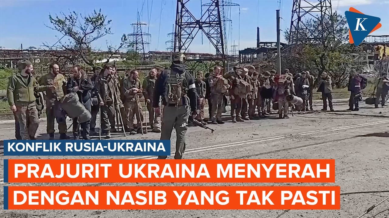 Dalam 24 Jam, 694 Tentara Ukraina di Azovstal Menyerah kepada Rusia