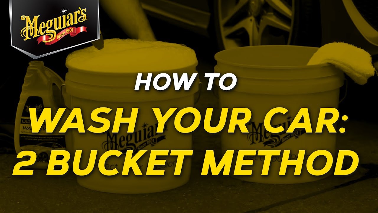How To Wash Your Car: Two Bucket Method with Meguiar's