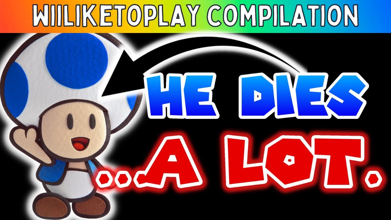 WiiLikeToPlay New Super Mario Bros. U but only when Spencer dies