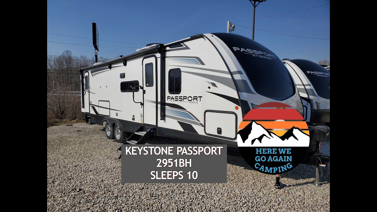 Camper tour 2022 Keystone Passport GT Series 2951BH Bunkhouse