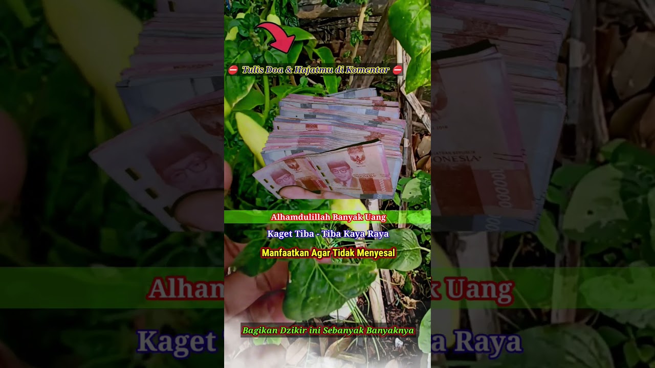 Wirid Pagi Pembuka Pintu Rezeki #dzikir #doa #sholawat
