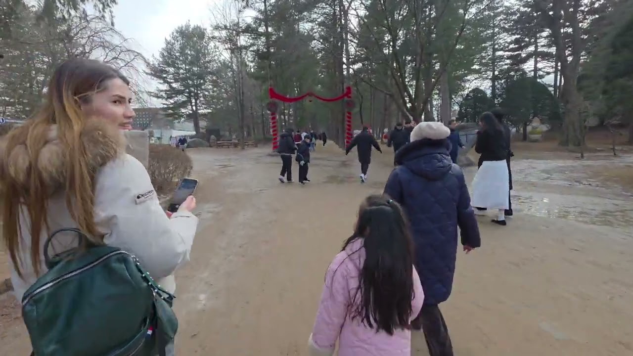 장모님 생애 첫배♡남이섬 투어^^