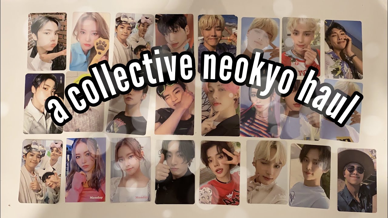 a collective neokyo haul ~ bts, enhypen, txt, the boyz + more