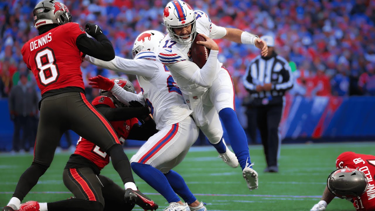 Josh Allen's best plays from 6-TD game vs. Buccaneers | Week 11
