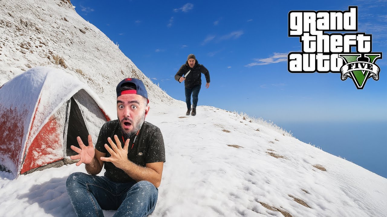 FRANKLIN ILE T&Uuml;RKPRO GECE KARLI TEPEDE &Ccedil;ADIR KURDU - GTA 5 MODS