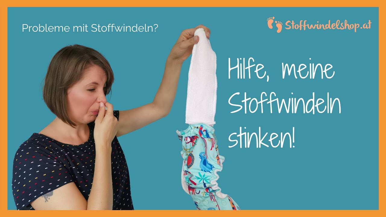 Probleme mit stinkenden Stoffwindeln? Hier findest du die Lösung!