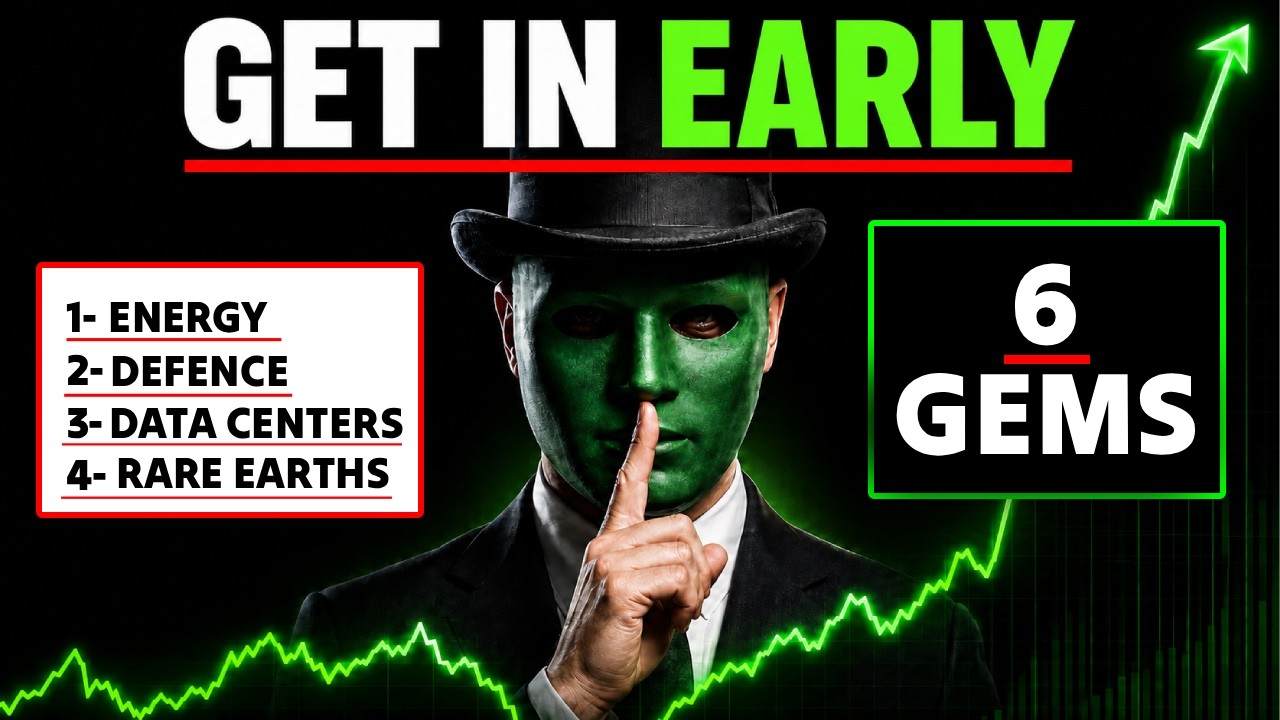 6 Hidden Stocks - 4 Best Sectors - Massive Upside!