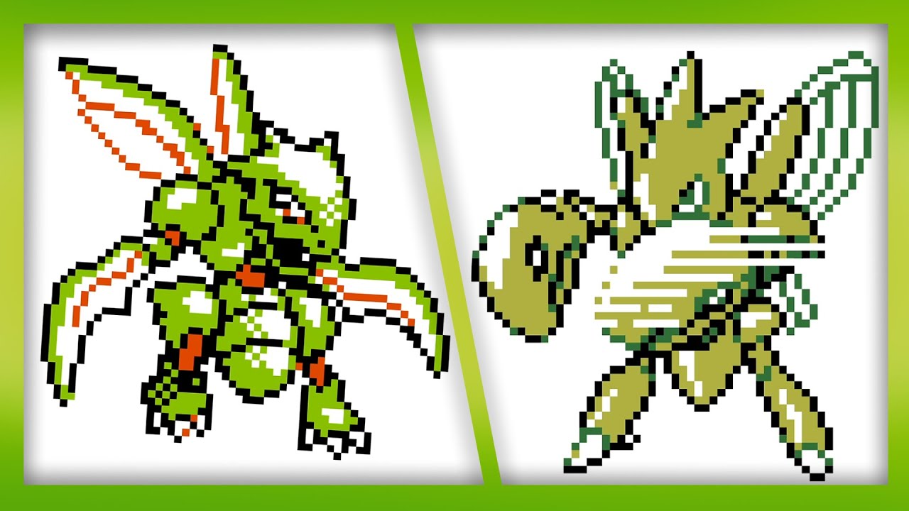 [LIVE] Shiny 5% Scyther after 21,494 REs in Pokemon Crystal VC (+Paras and Scizor Evo)