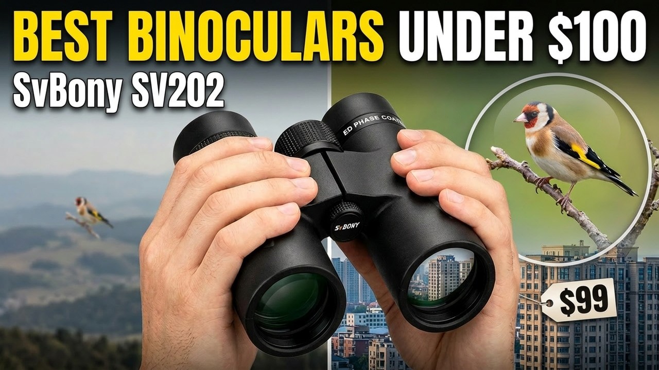 Best Binoculars Under $100 in 2025? SvBony SV202 8x32 &ndash; Shockingly Good Budget Optics!