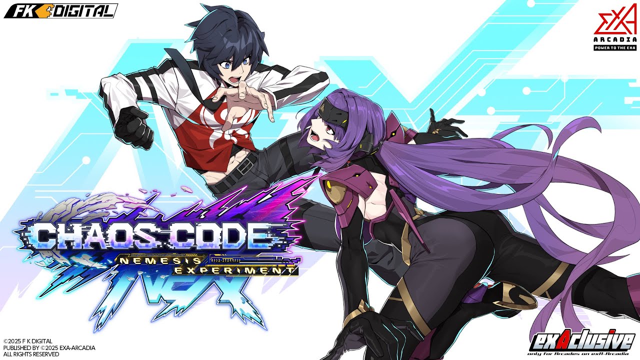 exA-Arcadia『カオスコード ネメシスエクスペリメント』| CHAOS CODE NEMESIS EXPERIMENT for Arcades | Attract Video