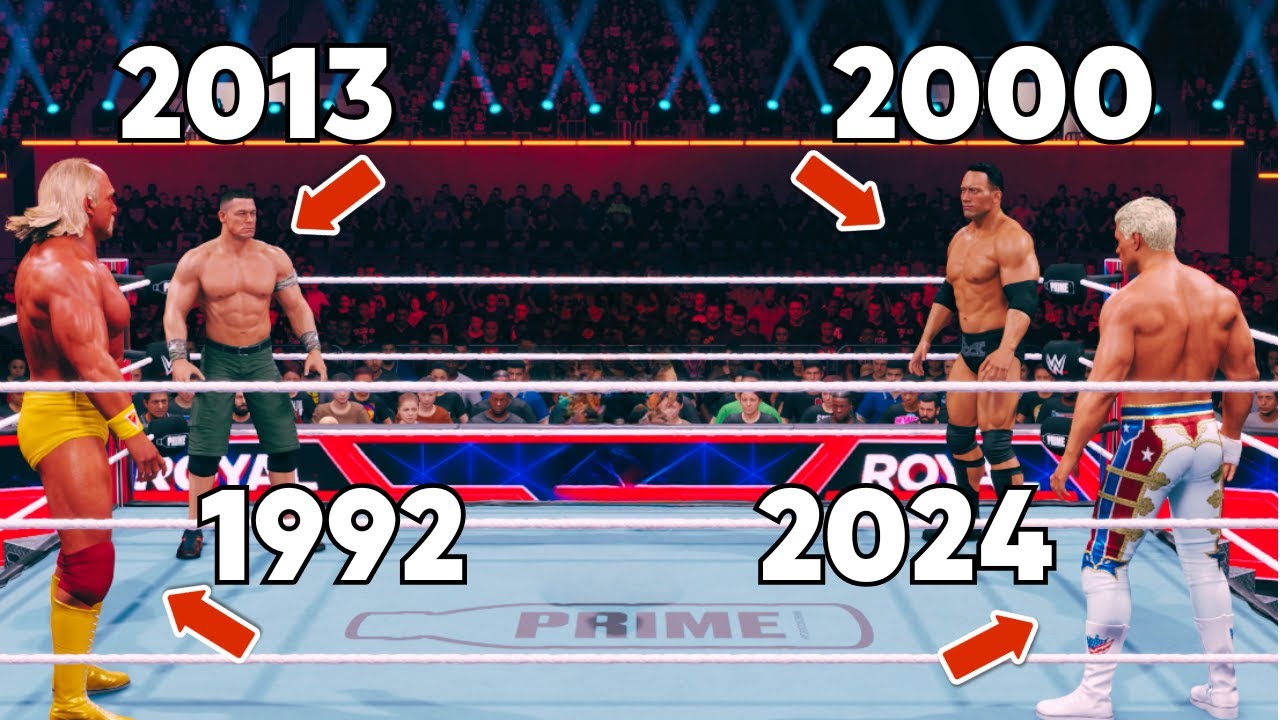 Я включил всех победителей Royal Rumble в Royal Rumble.