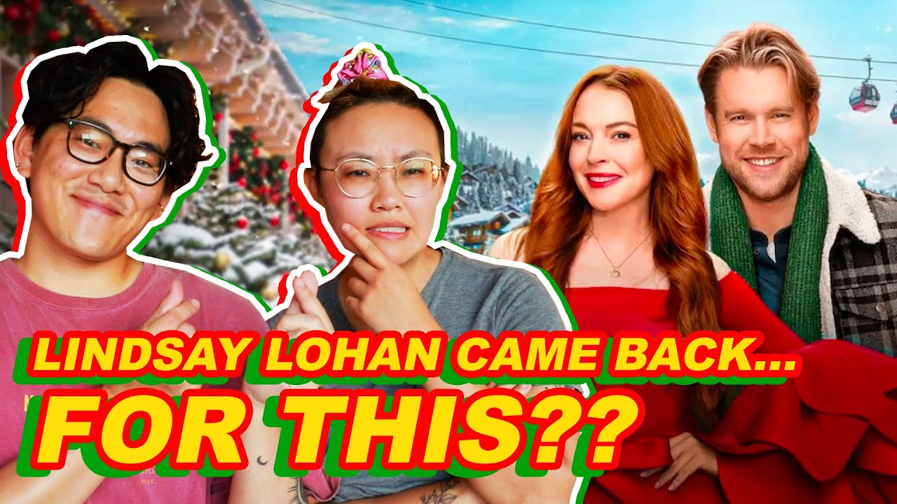 Lindsay Lohan's Christmas movie made me wish *I* had amnesia 😪 *Falling for Christmas Reaction*