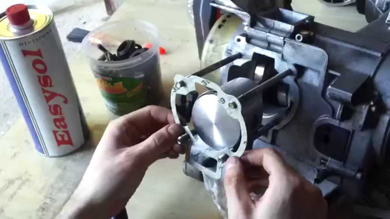 [Tutorial] Montaggio gruppo termico Malossi 172cc + misurazione squish