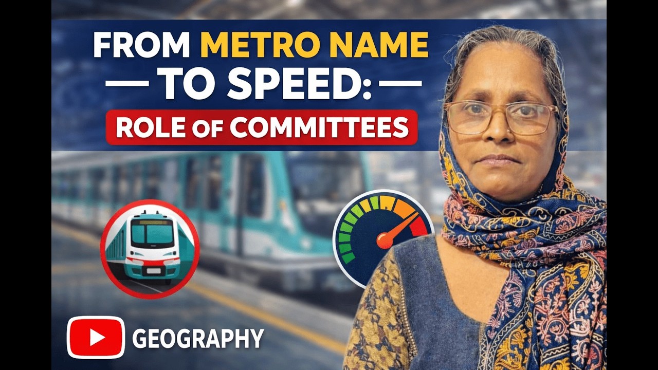 From Metro Name to Speed: Role of Committees”