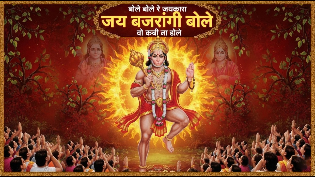 जय बजरंगी बोले | Hanuman Bhajan 2026 | Powerful Bajrangbali Song | Jai Bajrangi Bhajan