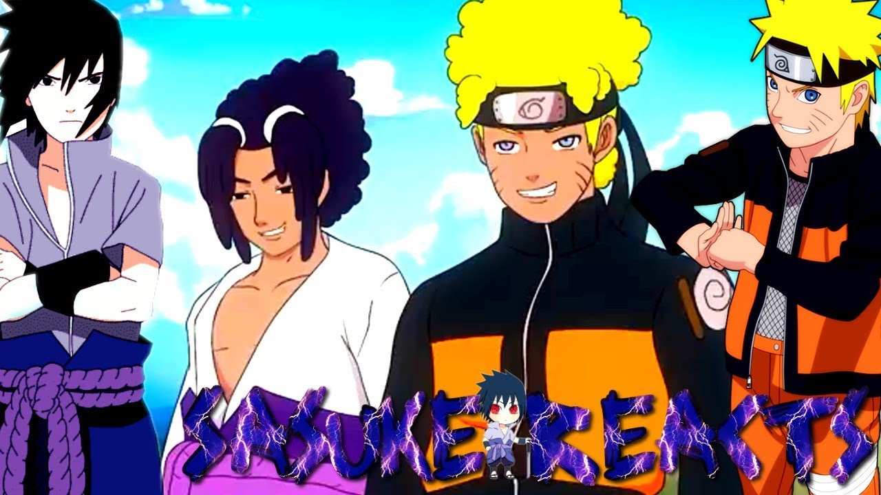 Naruto and Sasuke React to Goku vs Naruto Rap Battle 3 @SSJ9K1