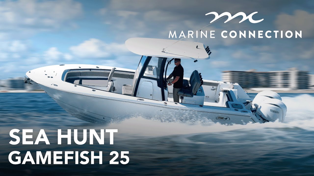 Serious Fishing in a 25' Package | Gamefish 25 Walkthrough - Marine Connection