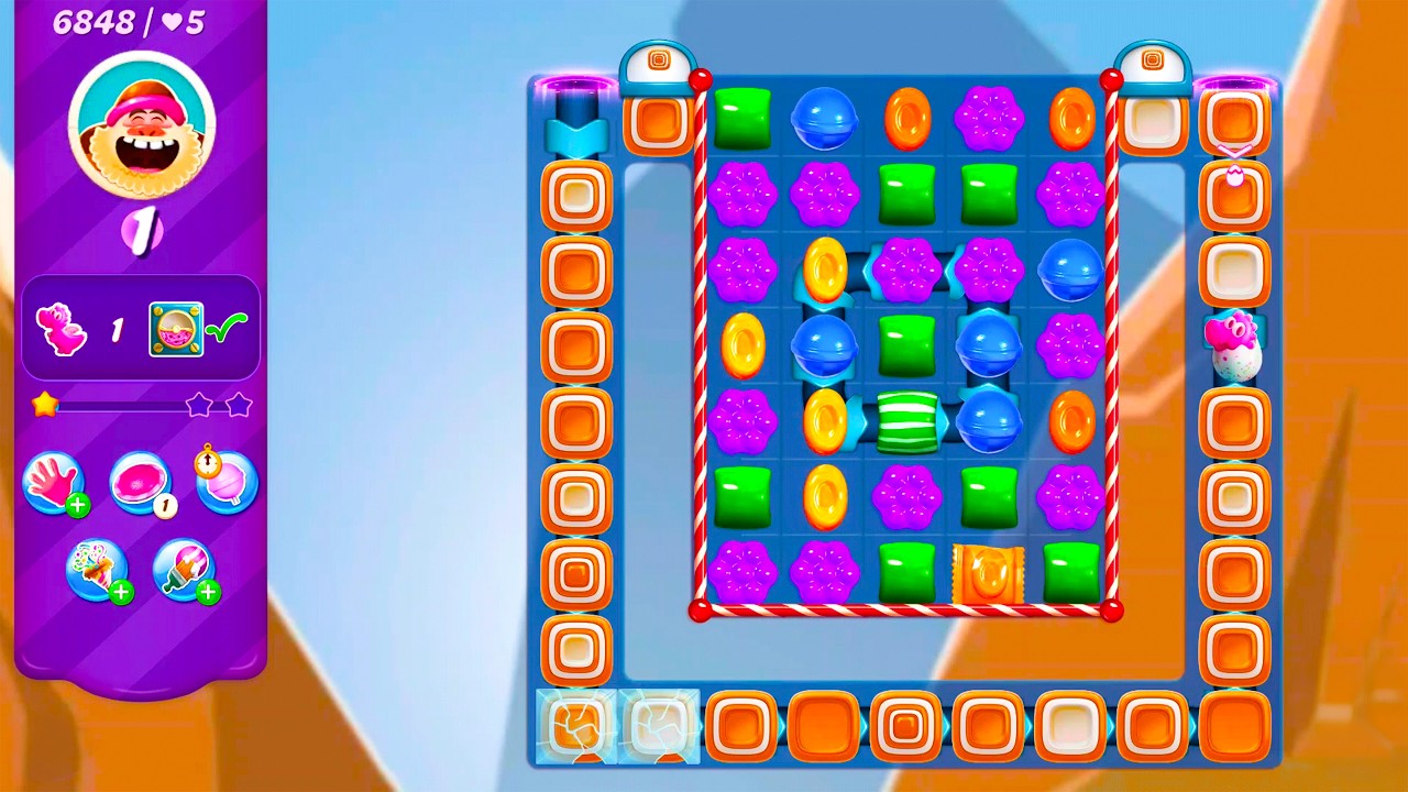 ПРОХОЖДЕНИЕ СЛОЖНЫХ УРОВНЕЙ (6841-6850)! - Candy Crush Saga