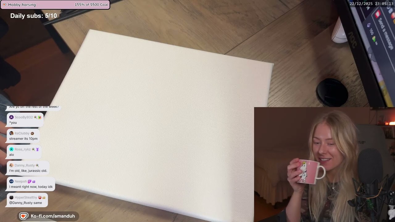 LATE painting chrissy pressy's | !kofi !socials
