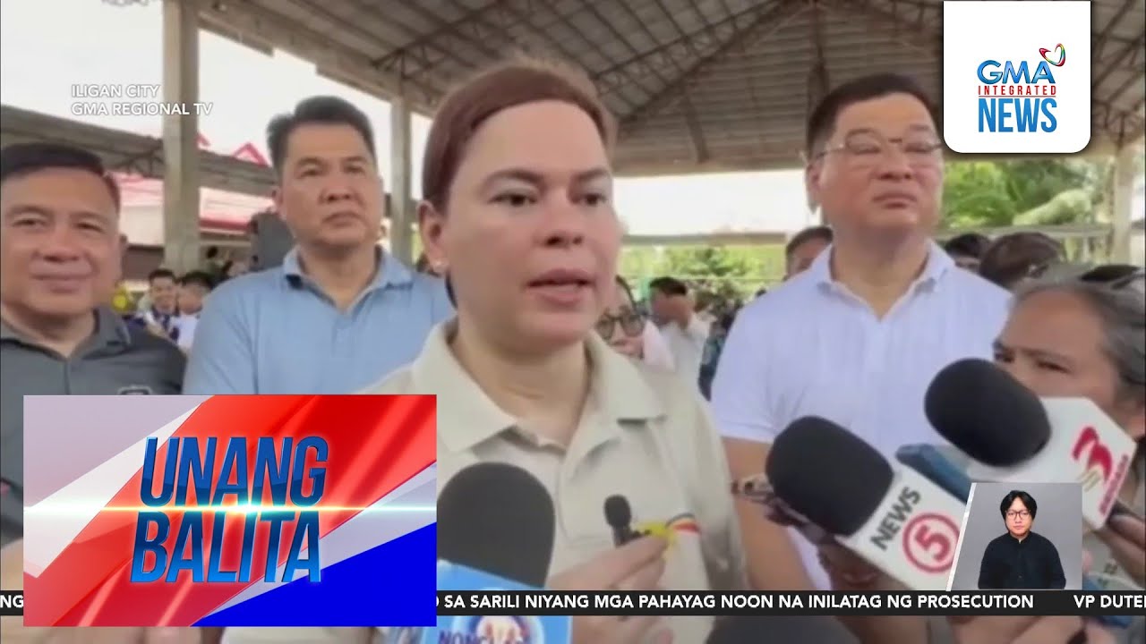 VP Duterte, nagpasalamat sa defense team ni FPRRD dahil sa aniya'y pagpapakita ng... | Unang Balita