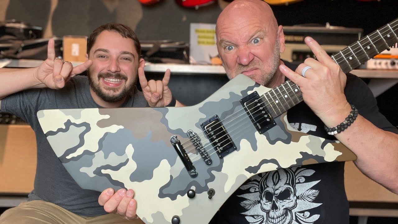 ESP LTD James Hetfield Snakebyte Camo (Metallica Guitar)