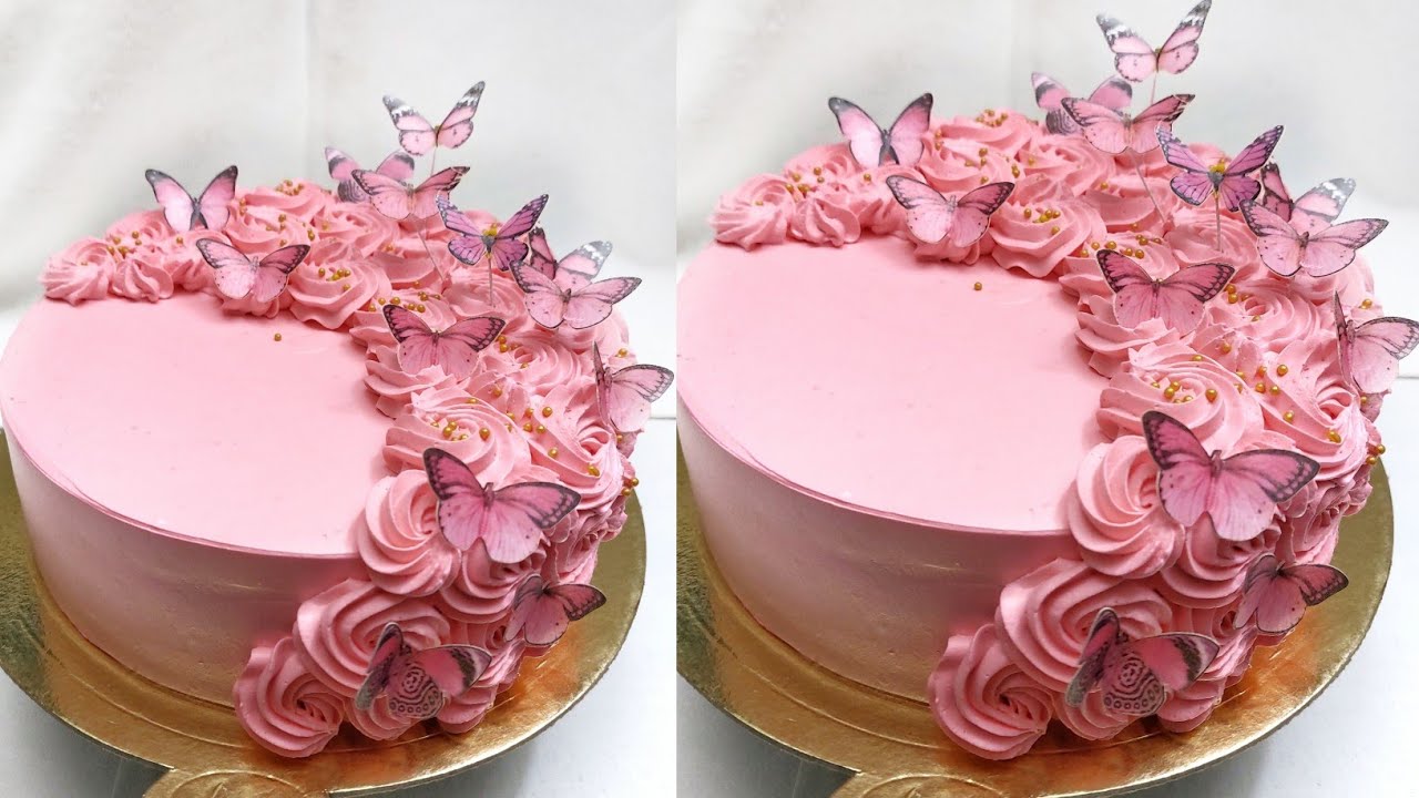 Trending cake | New trick for cake decoration | butterfly theme cake | New Cake Design | chef nitin