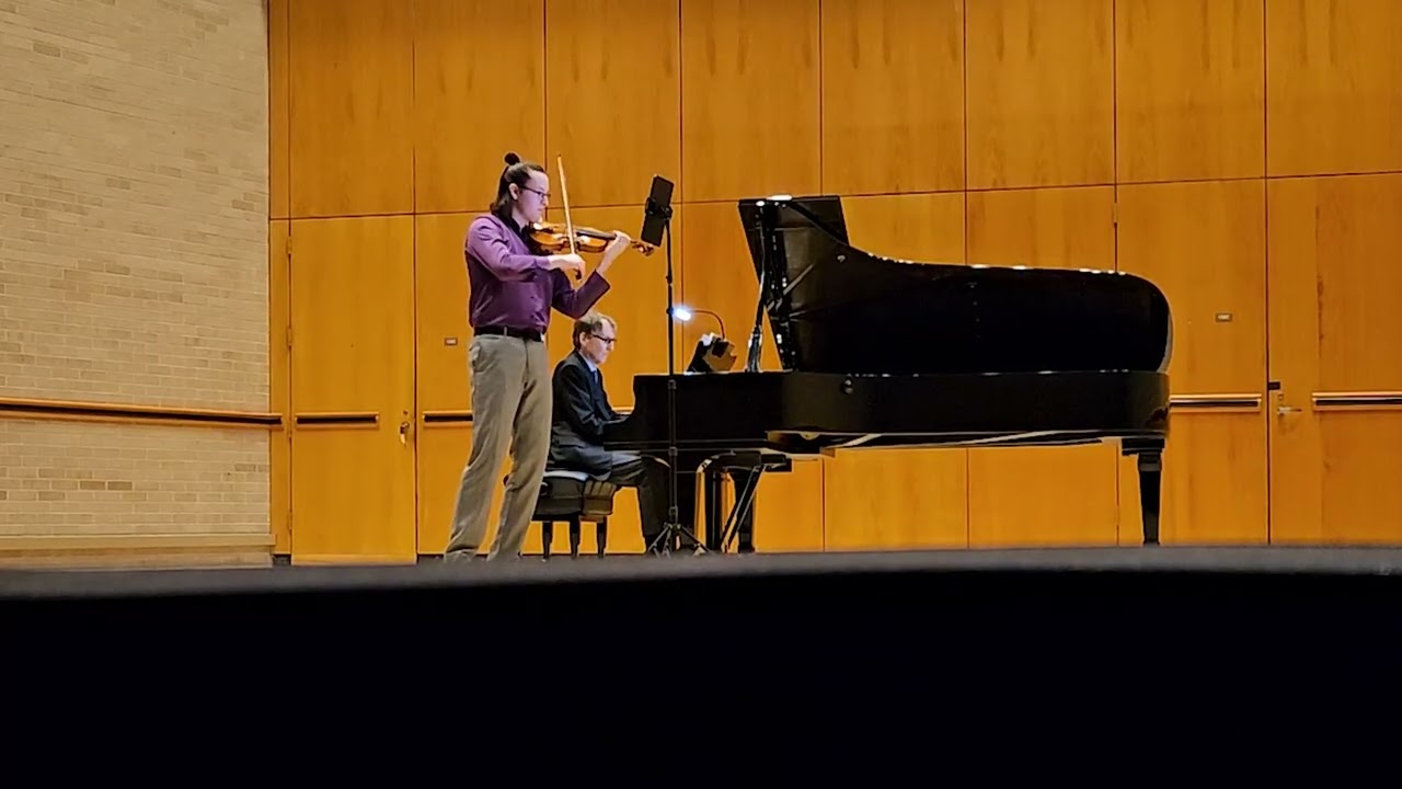 Franck Sonata for Violin and Piano - Movement 3