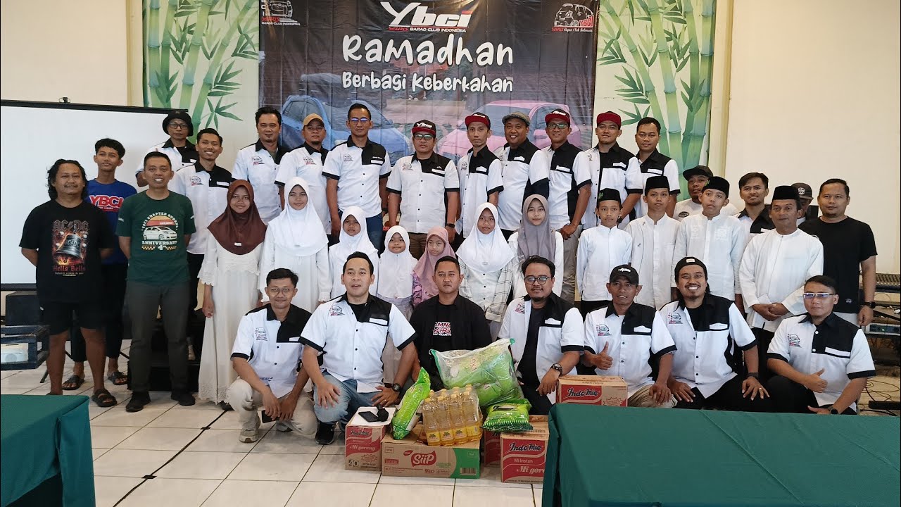 YBCI BERBAGI KEBERKAHAN || SANTUNI ANAK YATIM PIATU