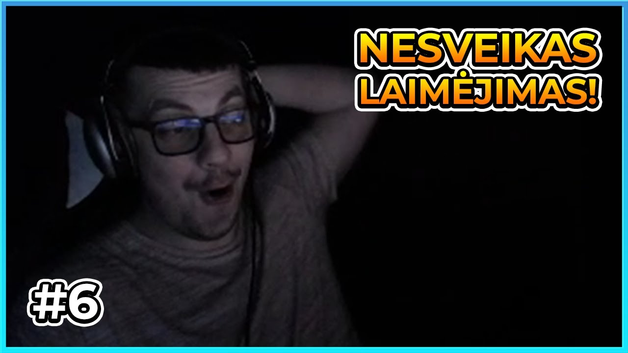 NESVEIKAS LAIMĖJIMAS! - SPONSORIUS | LIETUVOS STREAMERIŲ PERLIUKAI