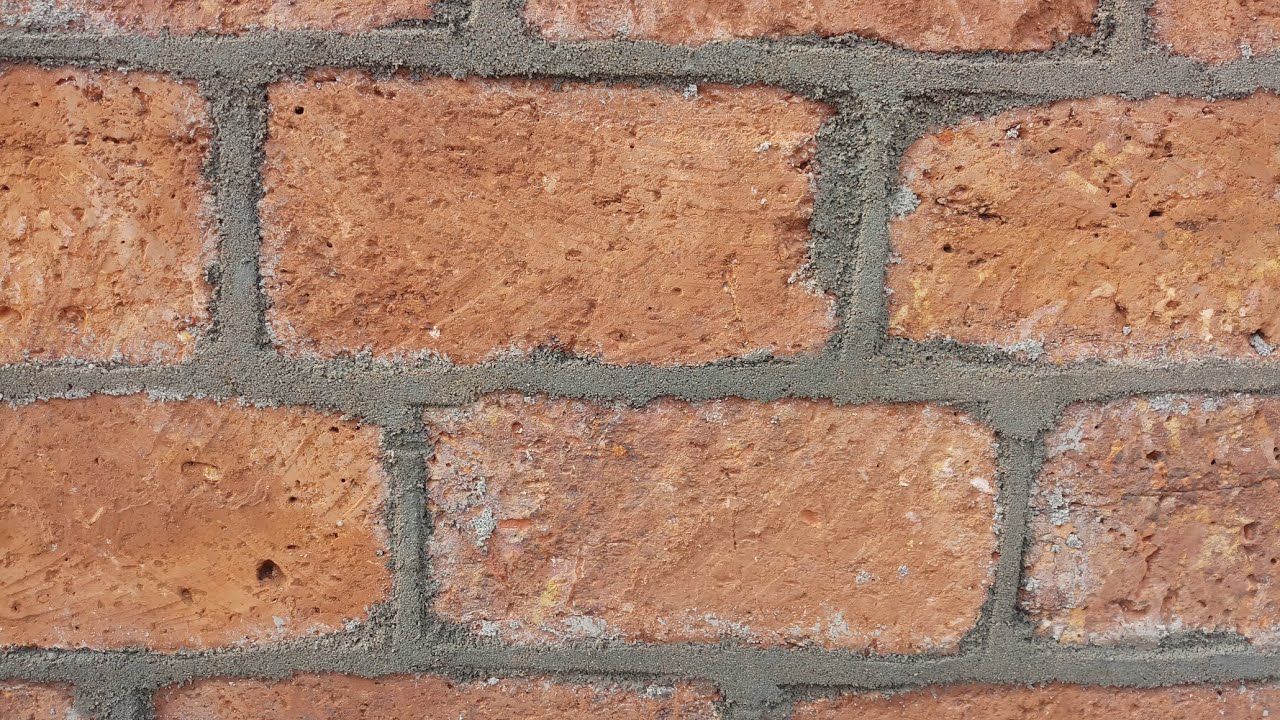 Wall builtup by laterite stones