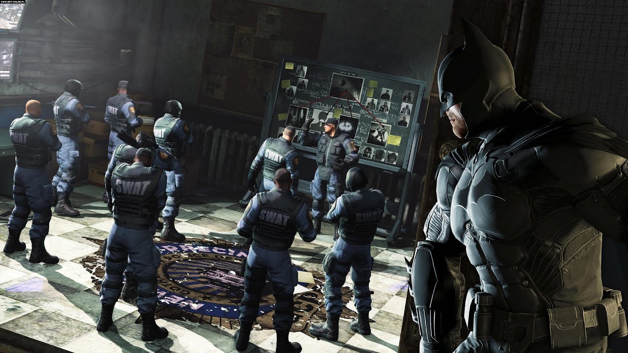 Batman Arkham Origins | Accessing the GCPD Servers | Walkthrough PC