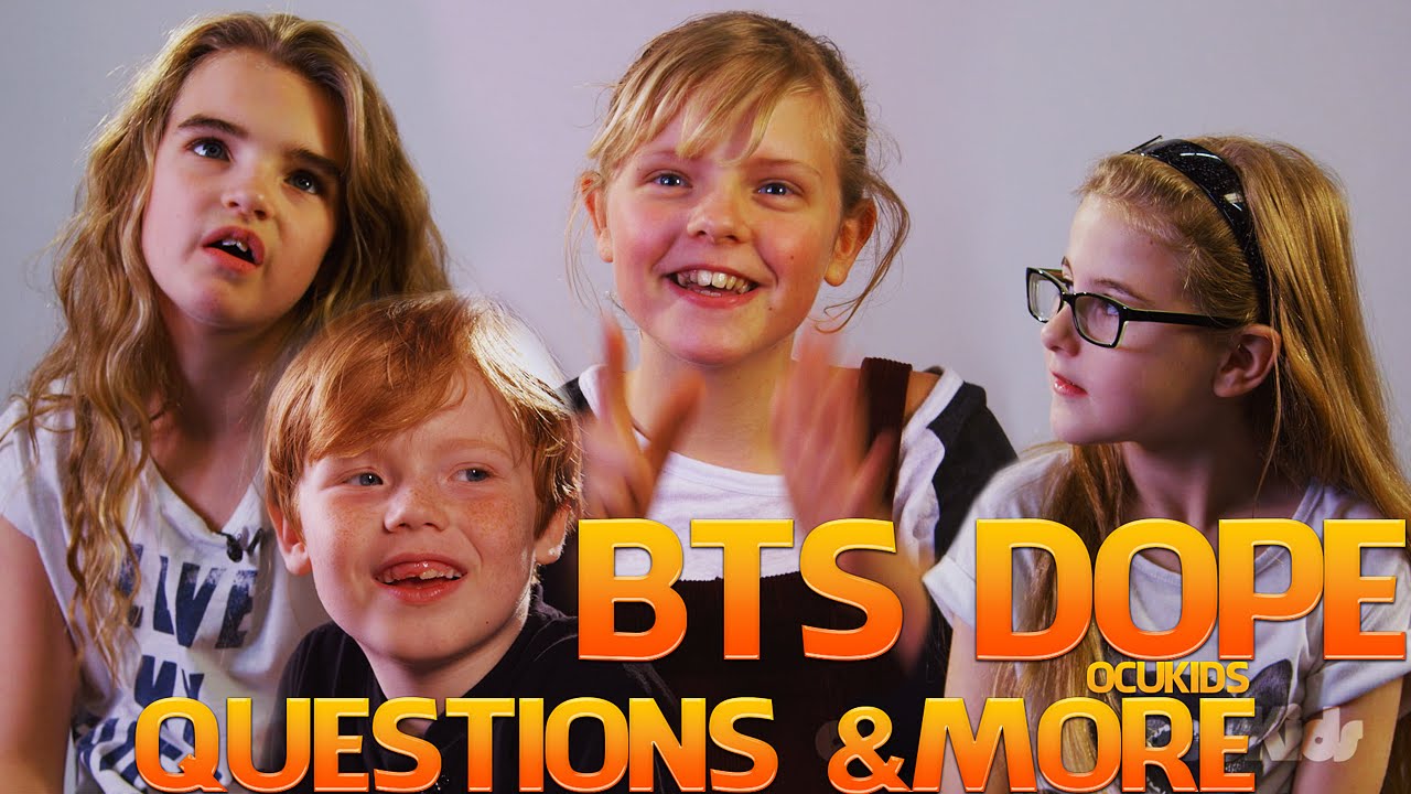 British Kids React to | 'BTS Dope' [Questions  &More] | ocUKids KPOP #10