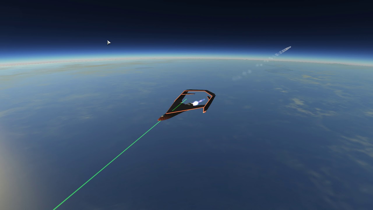 KSP RSSVE Hypersonic flight from Lanzarote to Madrid