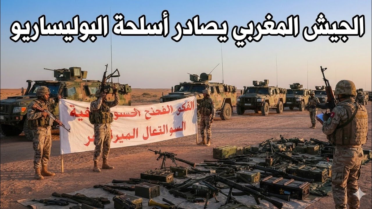 الجيش يصادر اسحلة البوليساريو قادمة من موريتانيا