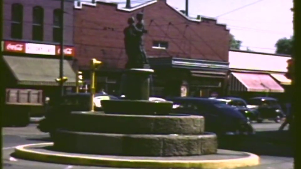 Fountain Square, Indianapolis - Circa 1950