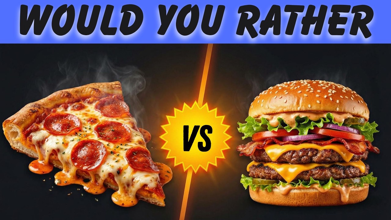 Would You Rather? Snacks & Junk Food Edition | Impossible Food Choices