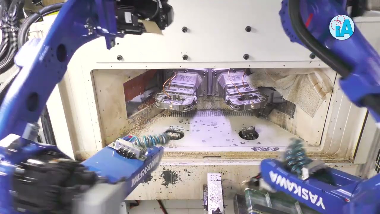 Robotic loading cell for  transfer machine - Automazioni Industriali Srl