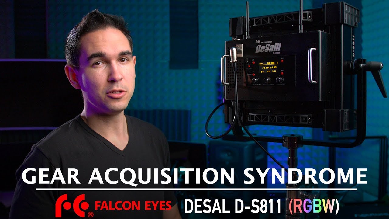 FalconEyes D-S811 DESAL RGBW Soft Panel Review