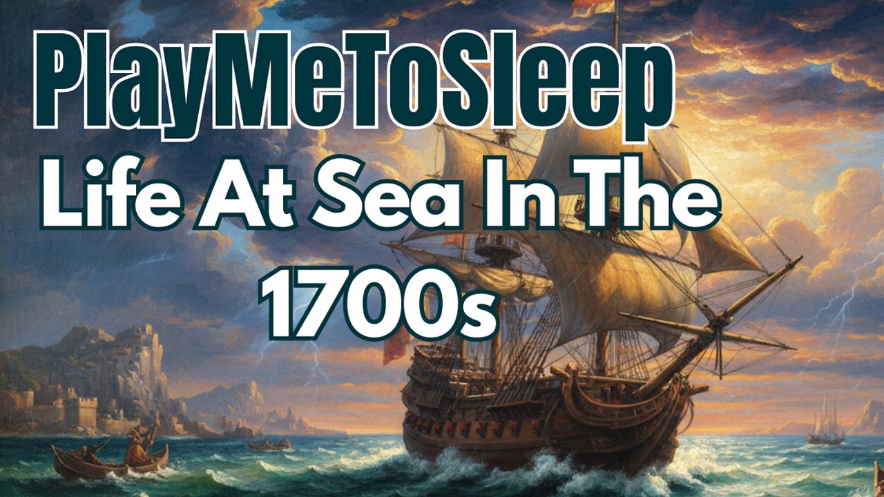 Life at Sea in the 1700s - Some relaxing history to fall asleep to