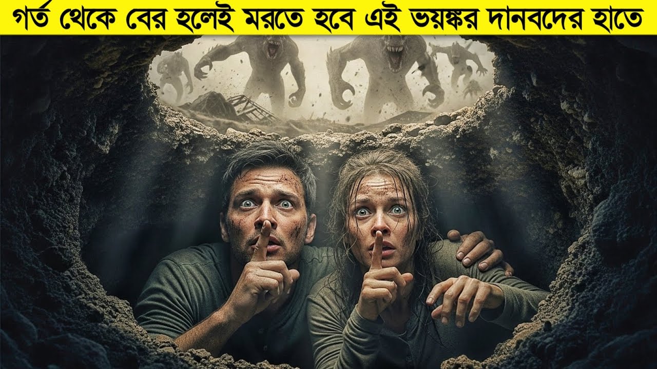 পৃথিবীতে এখন মাত্র এই দুইজন লোক বেঁচে আছে বাকি সবাইকে এই দানব গুলো মেরে ফেলেছে। Movie Explained 