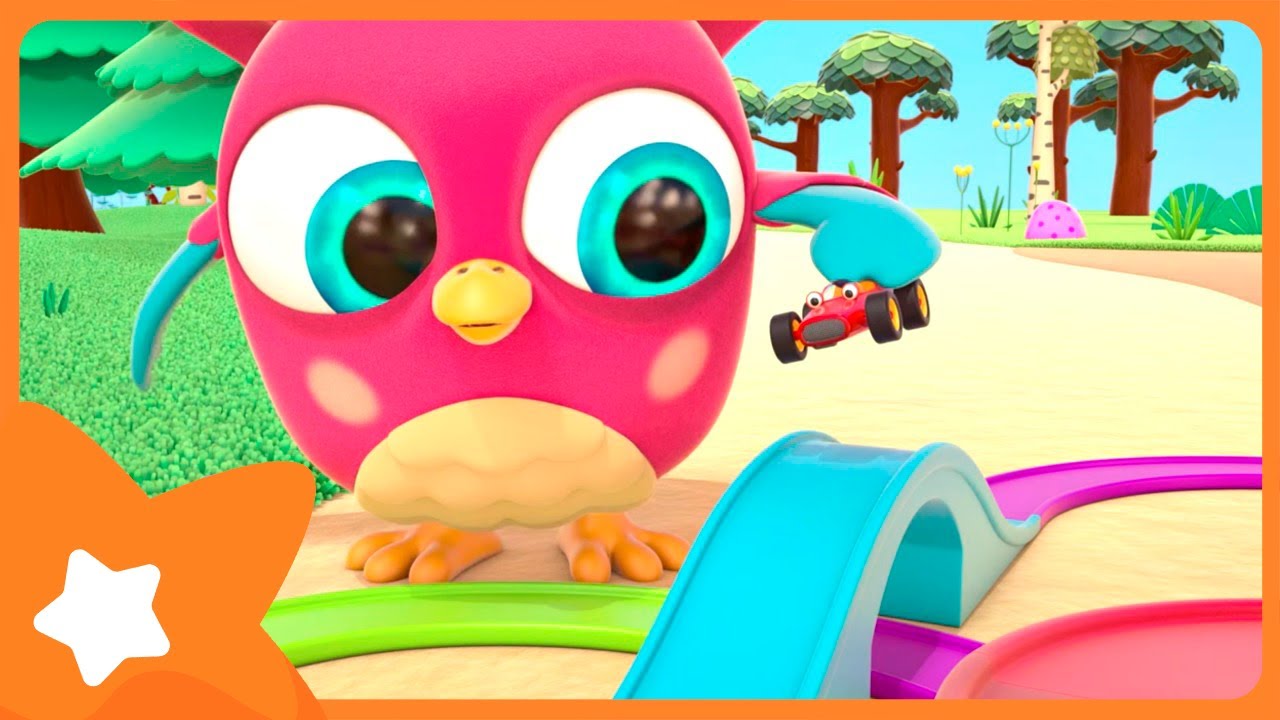 Hop Hop a Coruja 🦉 Pista de carro🦉 Desenho Infantil | Português do BRASIL
