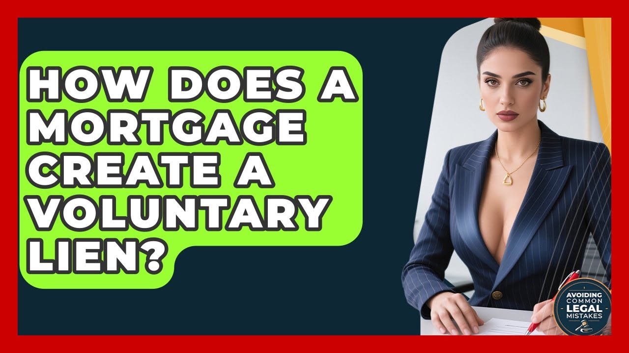 How Does A Mortgage Create A Voluntary Lien? - Avoiding Common Legal Mistakes