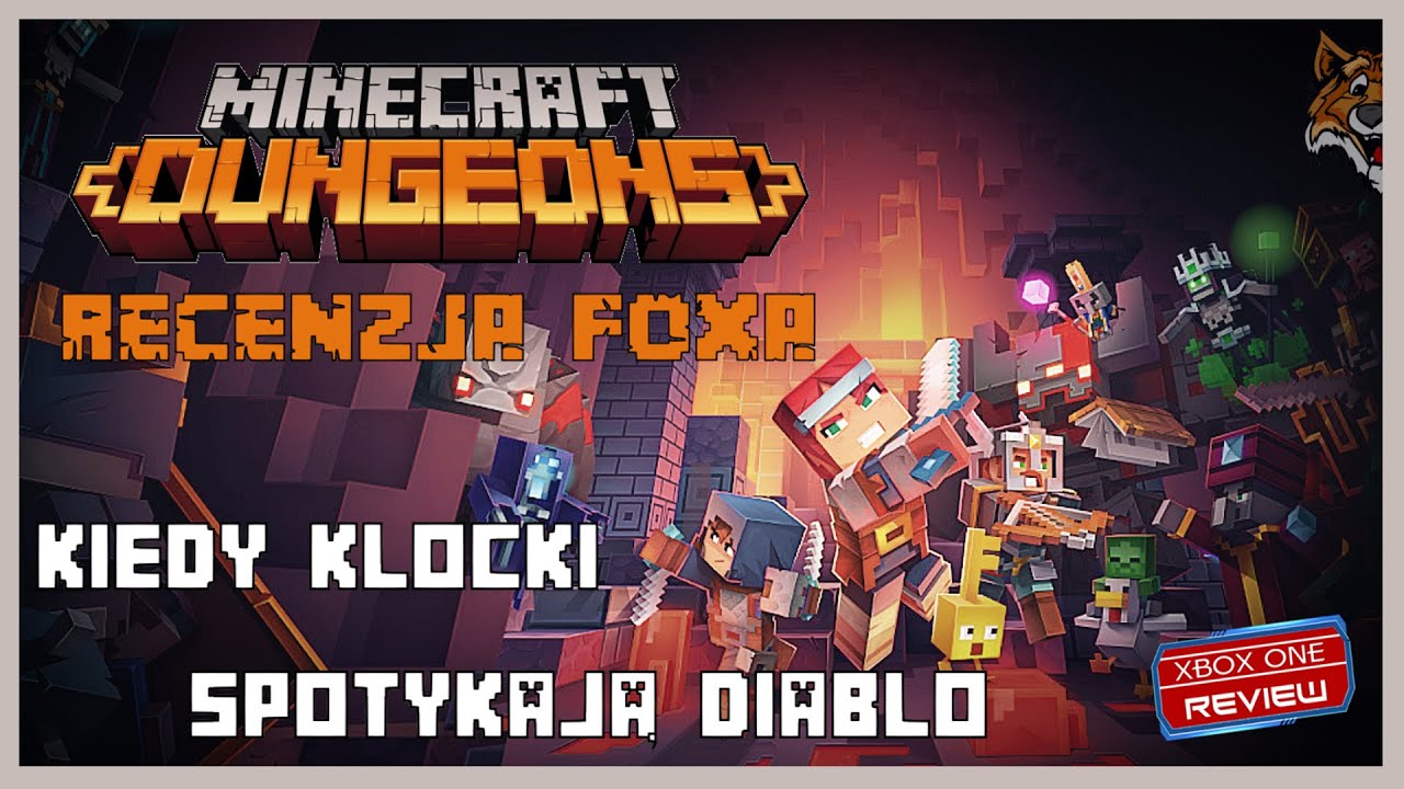 Minecraft Dungeons (2020) [PC,XO,PS4,NS] - Recenzja FoXa
