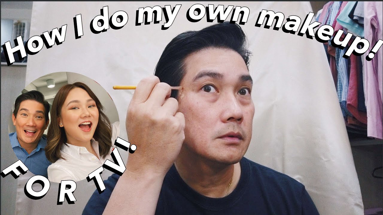 HOW I DO MY OWN MAKEUP FOR TV! FIRST MAKEUP TUTORIAL? | RICHARD YAP