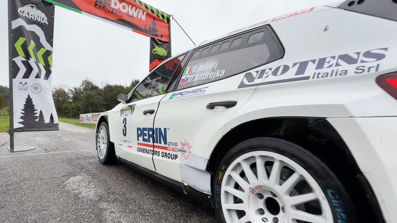 Rally Valli della Carnia - partenza