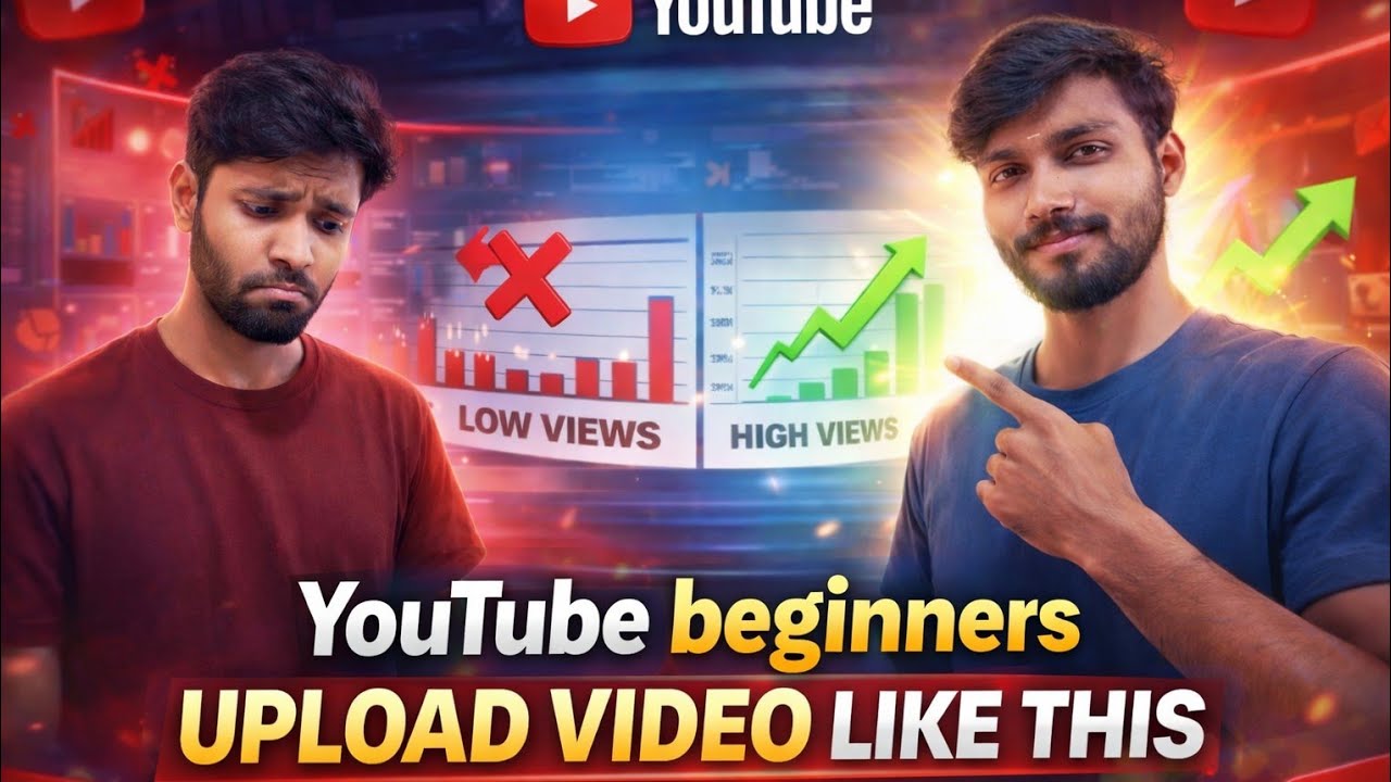 BEGINNER UPLOAD ⬆️ VIDEO LIKE THIS AND COMPLETE 4000WATCH TIME FAST 📈