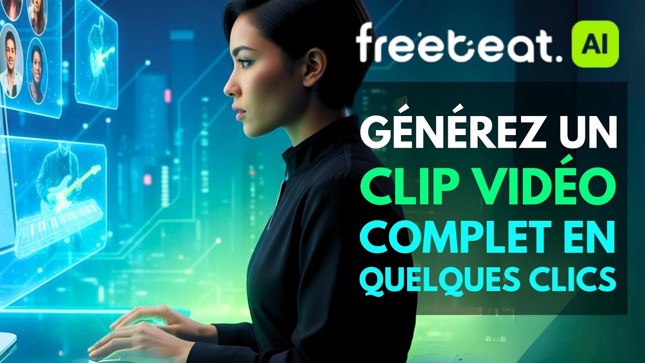 Créer un clip musical avec une IA ? Découvrez FREEBEAT 🎧📲