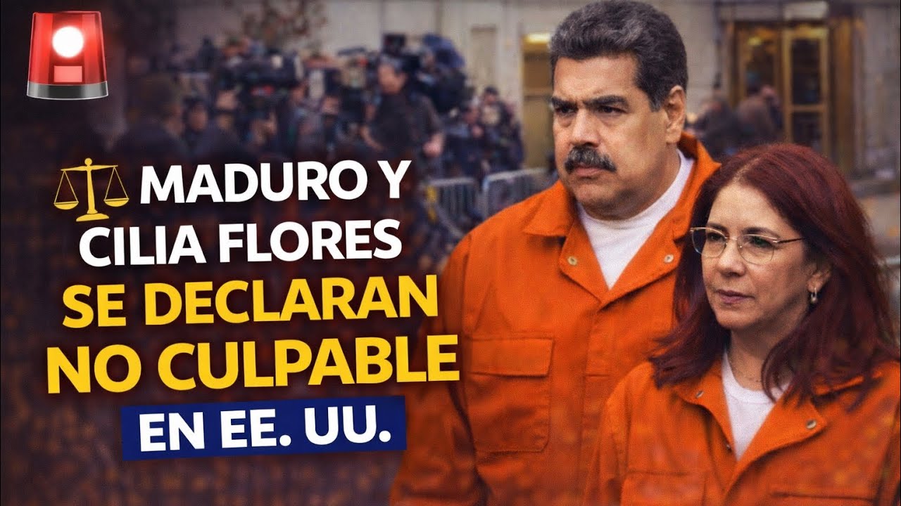 🚨⚖️ MADURO Y CILIA FLORES SE DECLARAN NO CULPABLES EN EE. UU. 🗽| Avanza el juicio en Nueva York