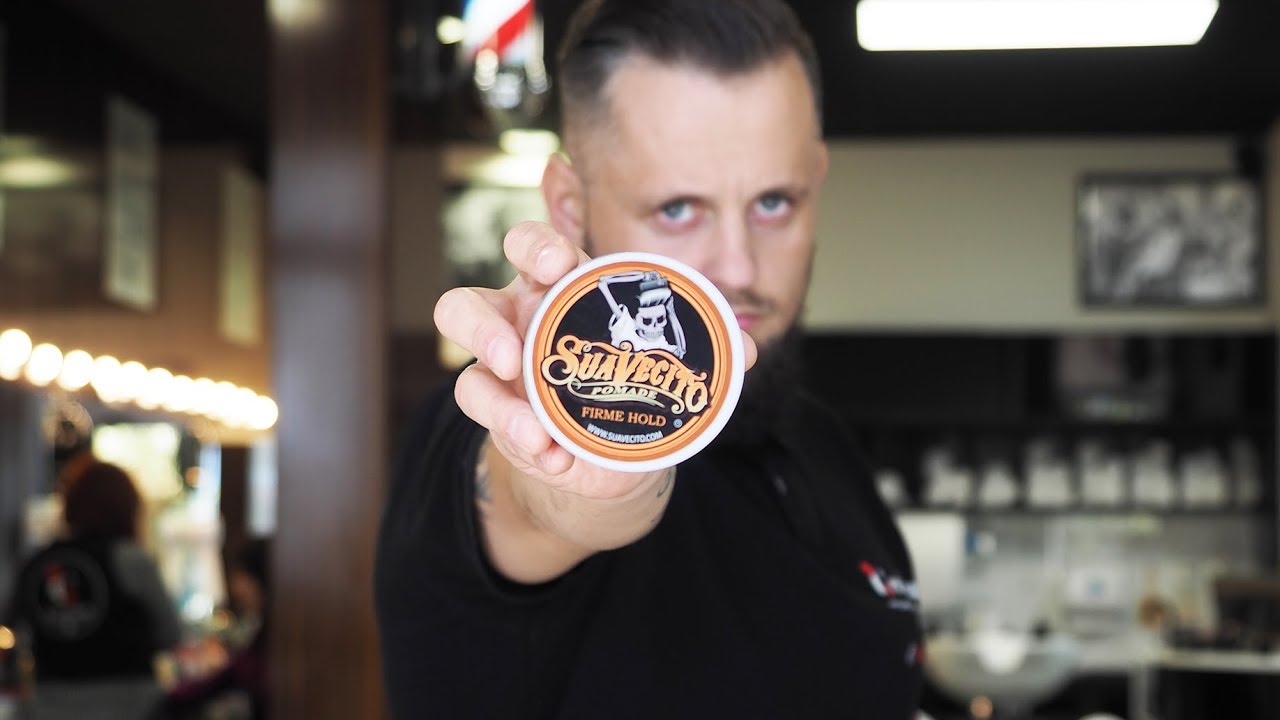 Suavecito firme hold - pomada wodna i sposób jej nakładania